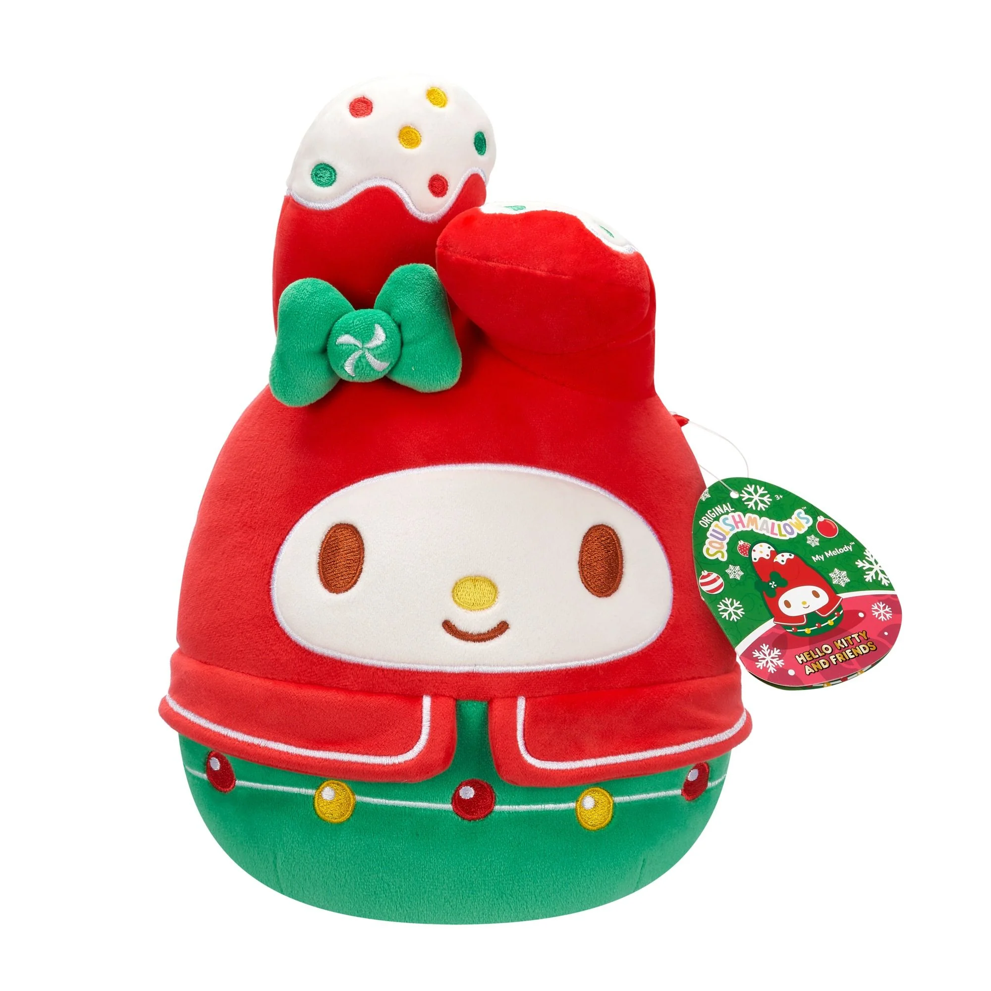 Squishmallows 8inch Hello Kitty Holiday Assorted B - Image 4