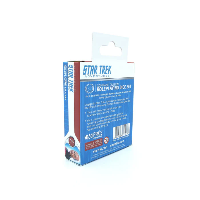 Star Trek Adventures RPG - Command Division Dice Set Revised - Image 2
