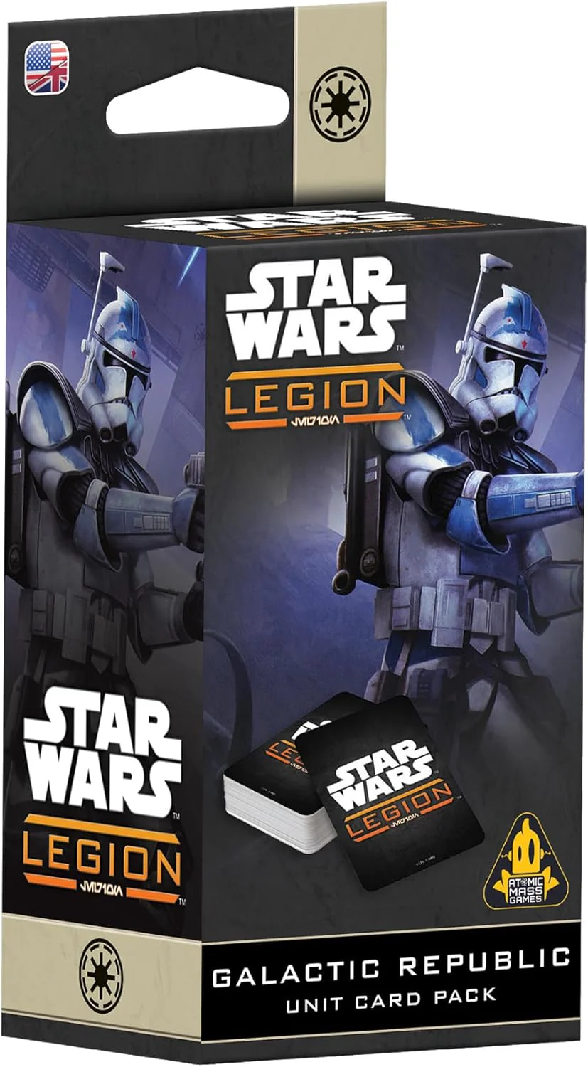 Star Wars: Legion – Galactic Republic Unit Card Pack