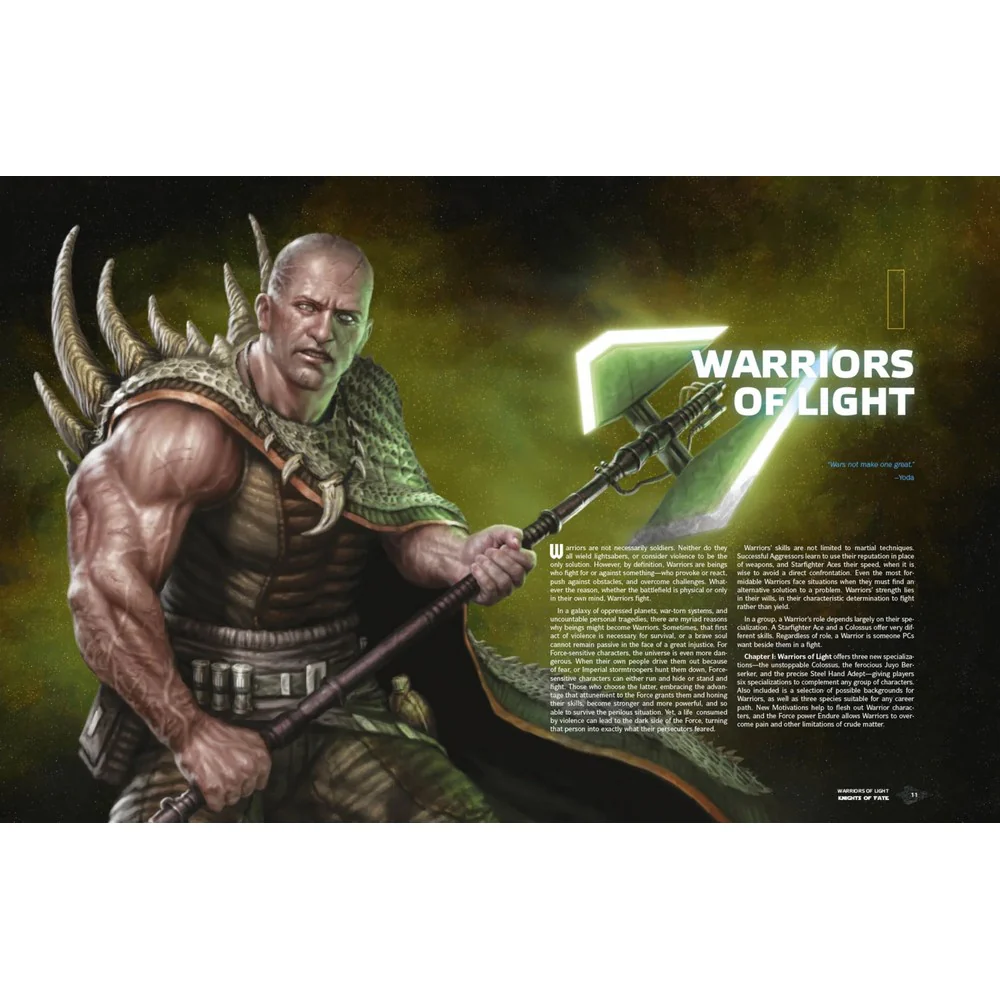 Star Wars RPG: Force and Destiny Knights of Fate Sourcebook - Image 2