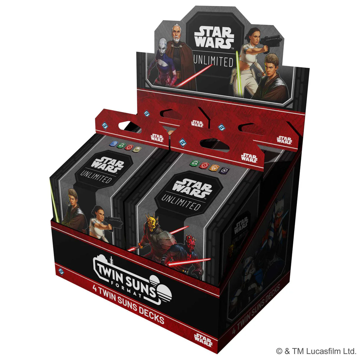 Star Wars Unlimited - Twin Suns Deck Display (Preorder)
