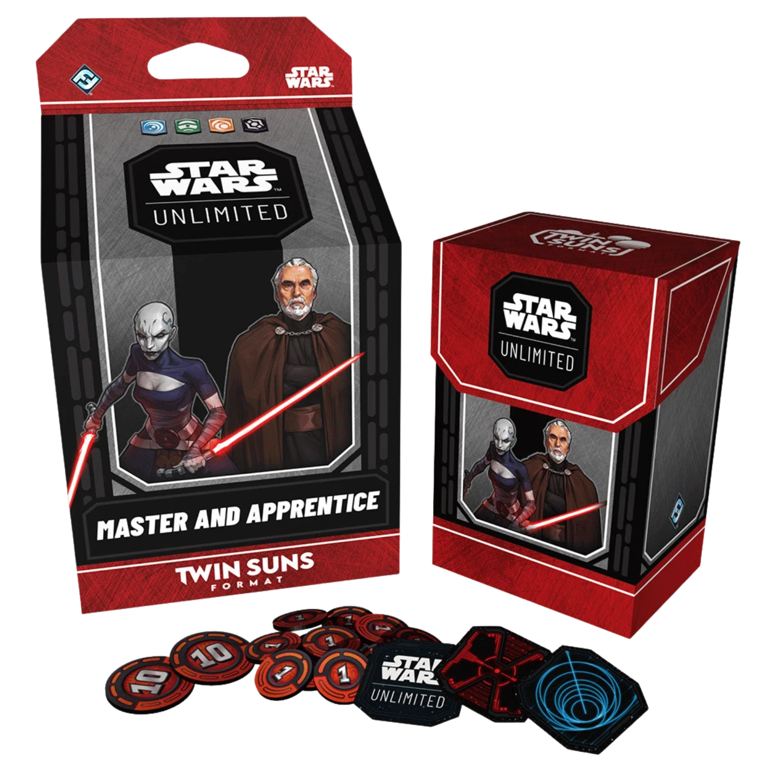 Star Wars Unlimited - Twin Suns Deck Master and Apprentice (Preorder)
