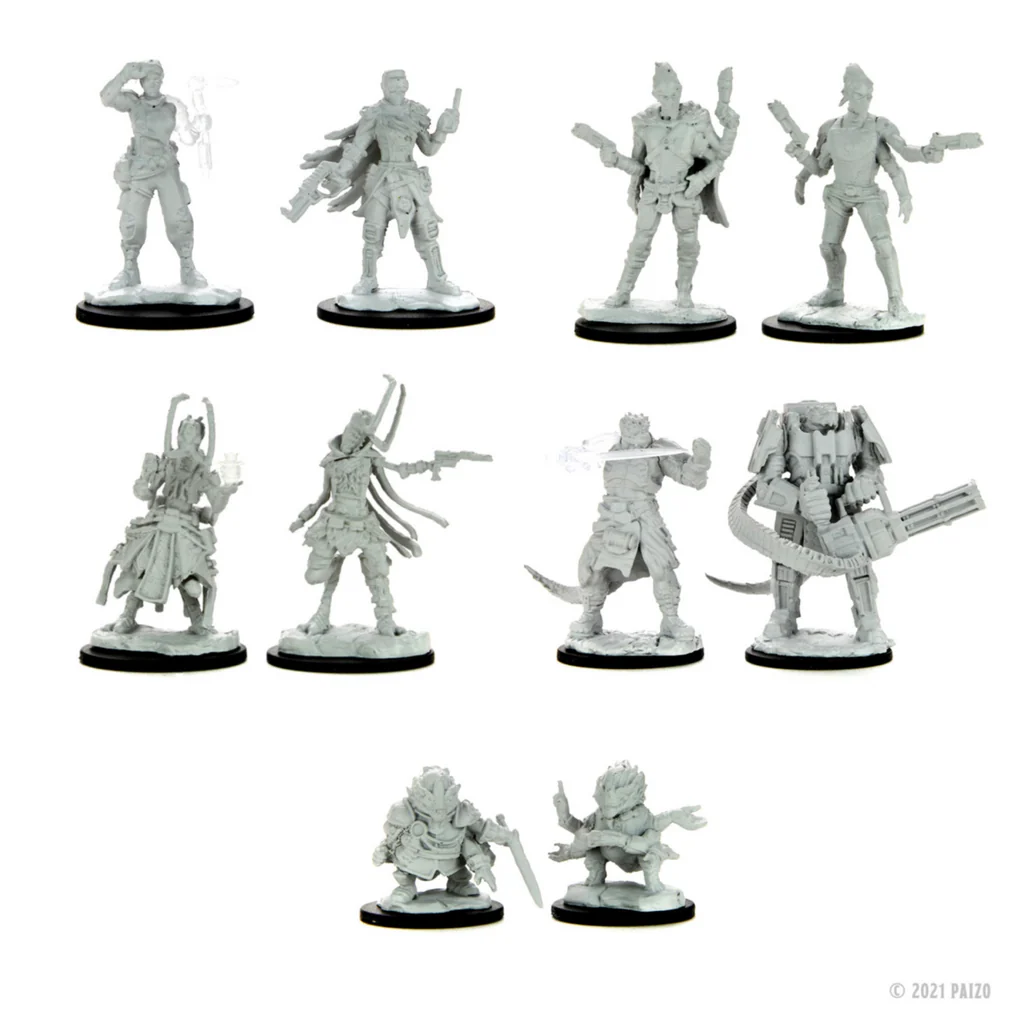 Starfinder Deep Cuts: Wave 15 Quick Pick Unpainted Miniatures