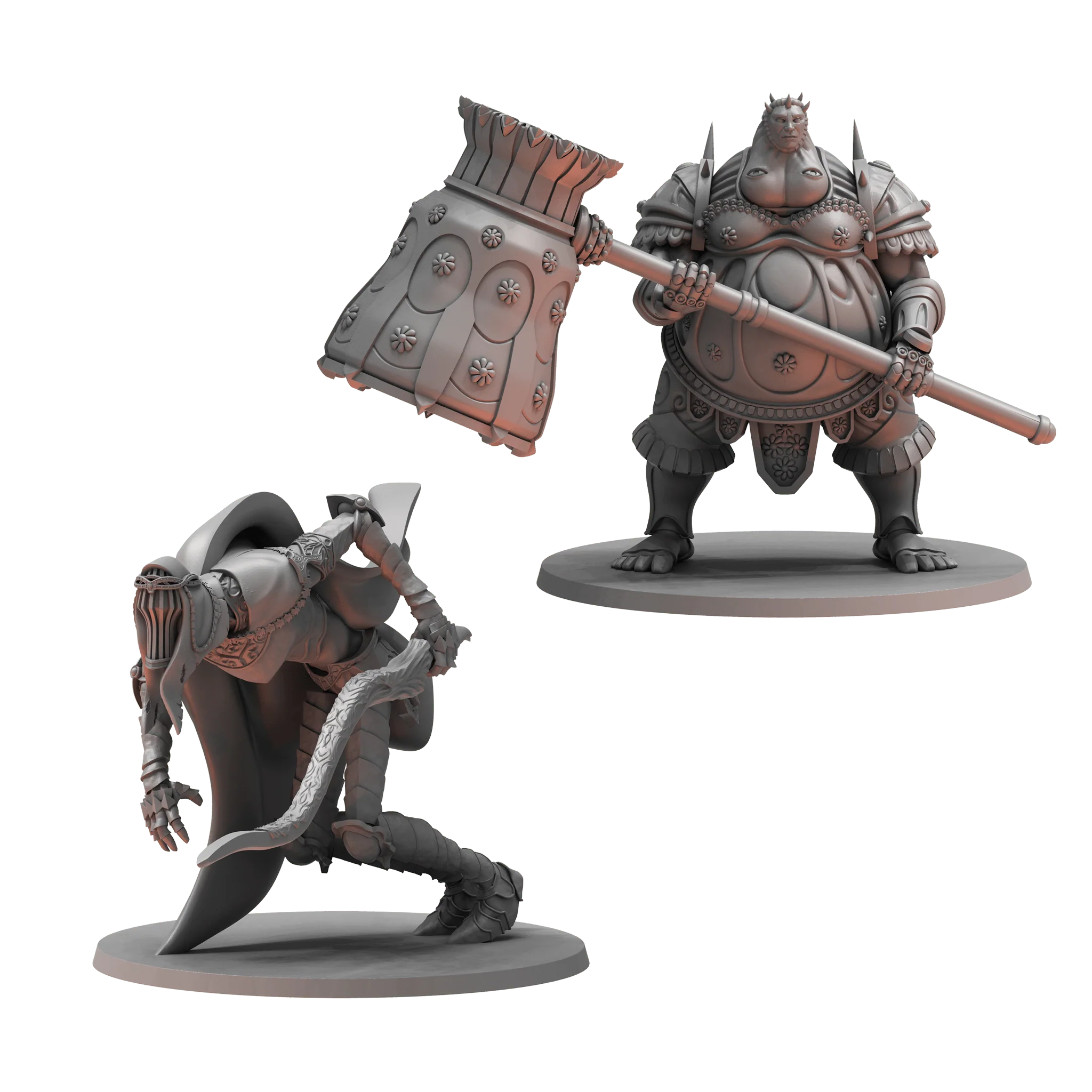 Steamforged Games Dark Souls RPG Dancer of the Boreal Valley & Smough Miniature