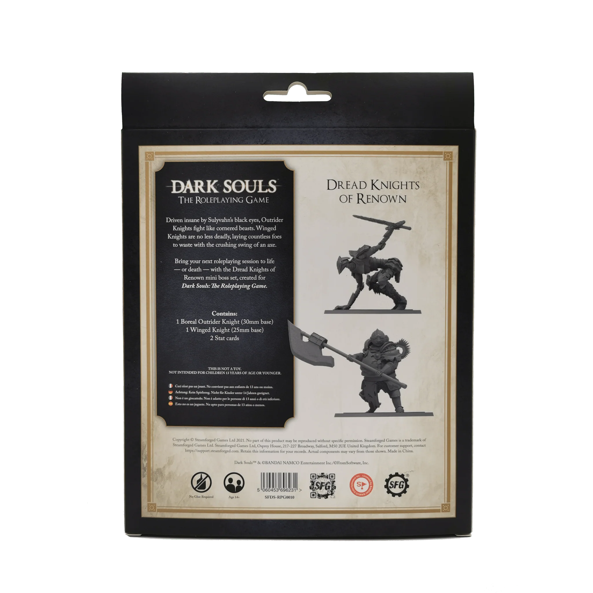 Steamforged Games Dark Souls RPG Dread Knights of Renown Miniature - Image 2