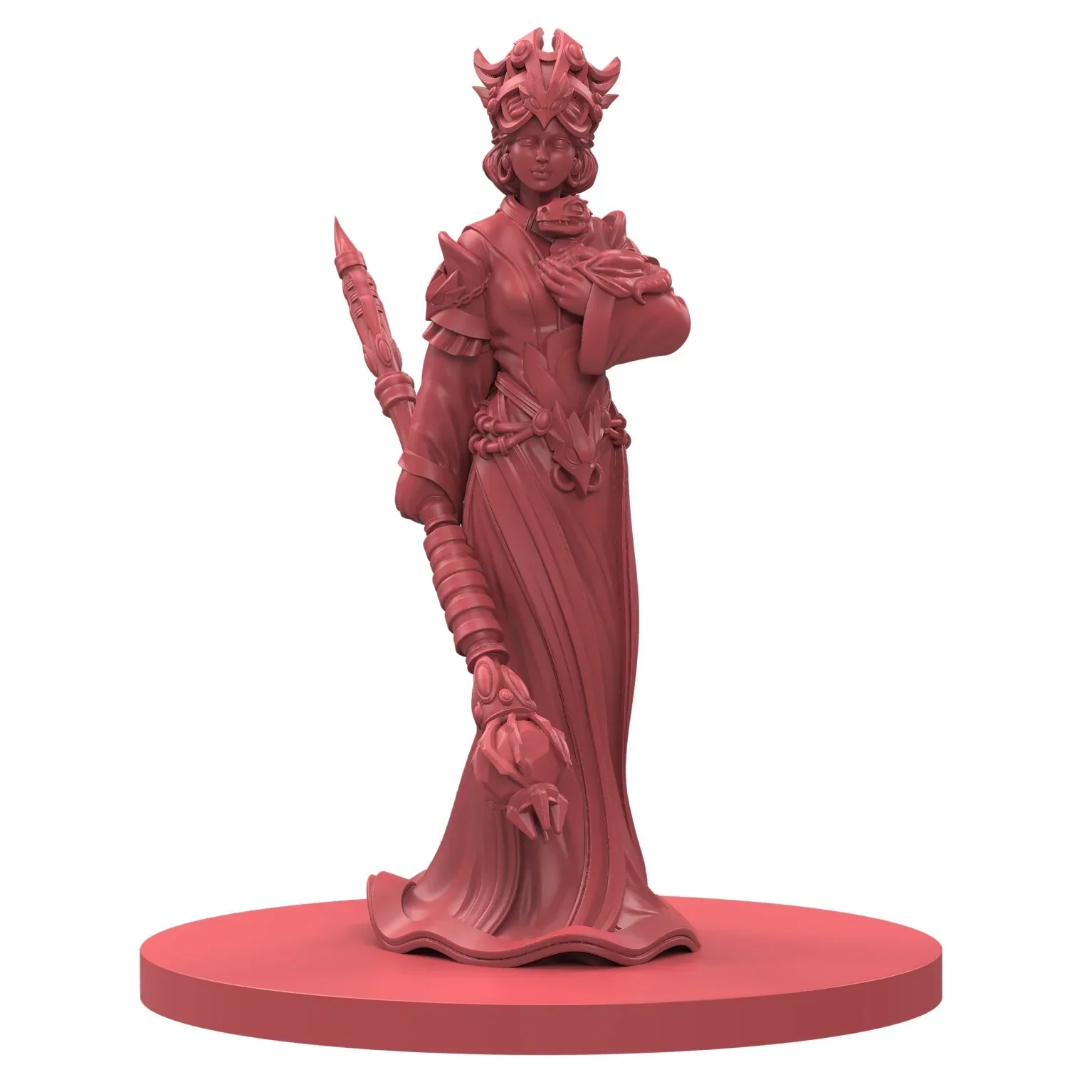 Steamforged Games Godtear Miniature - Keera, The Dragon Princess & Young Dragons - Image 3
