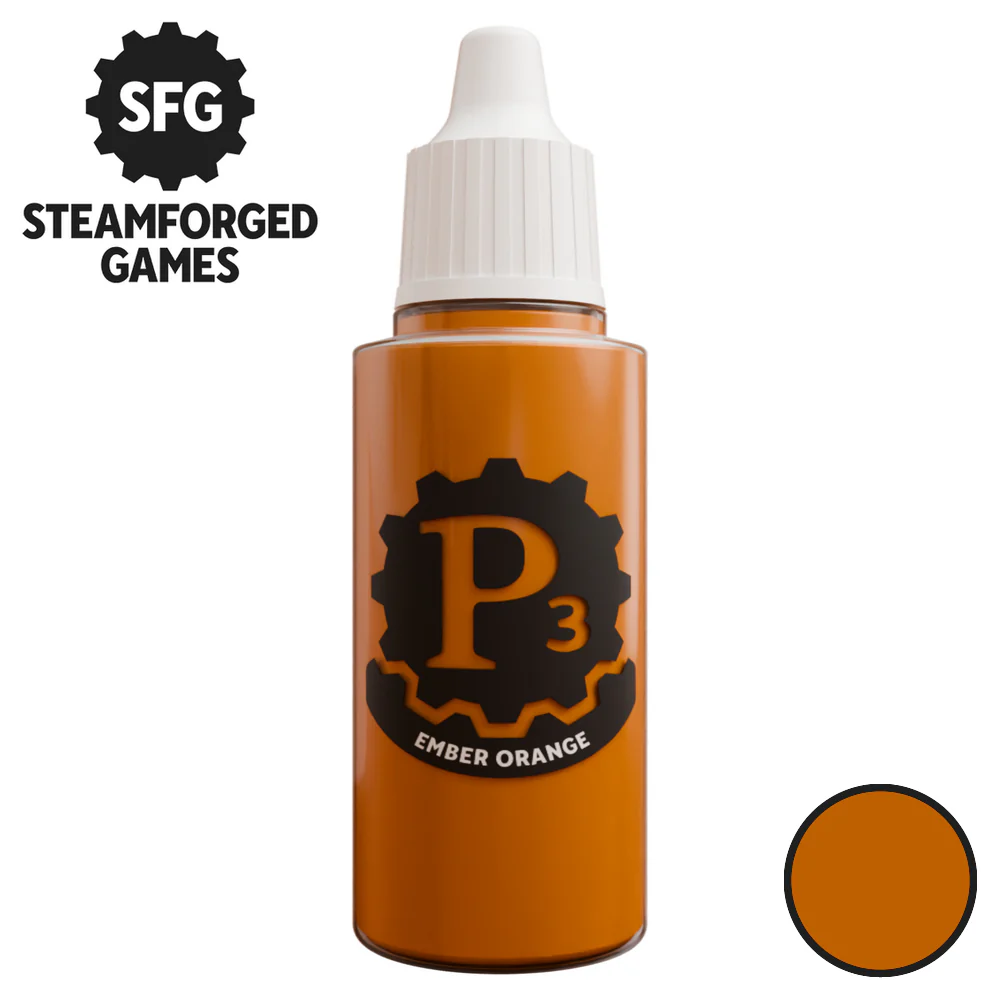 Steamforged Games P3 Paint 18ml - Ember Orange - Image 2