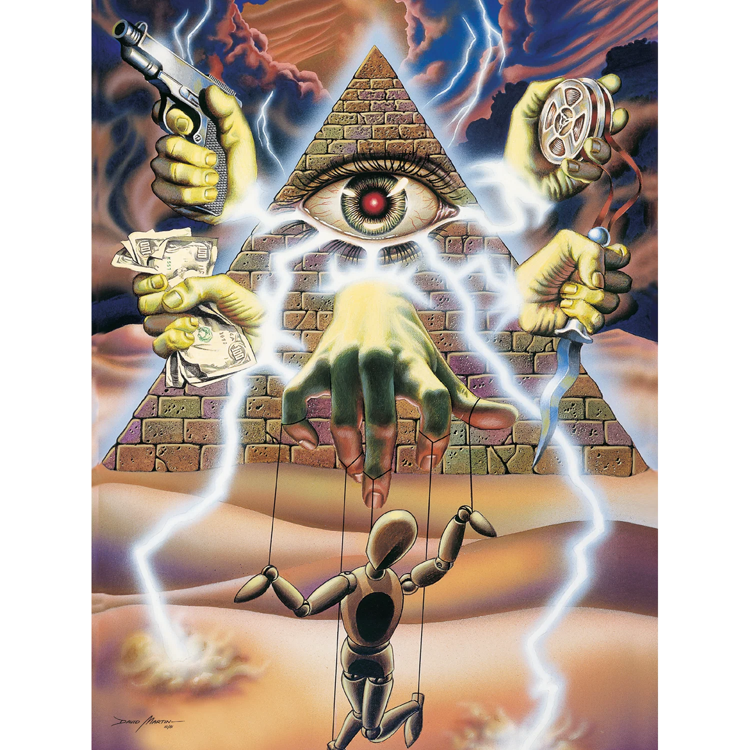 Steve Jackson Games Illuminati - 1000 Piece Puzzle - Image 3