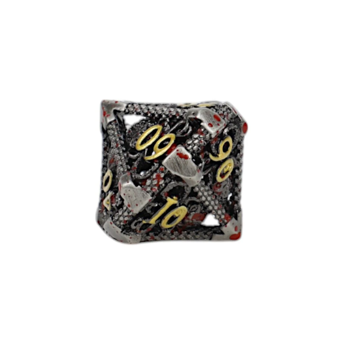 Strange Aeon Dice Set Bloodied Metal - Image 4