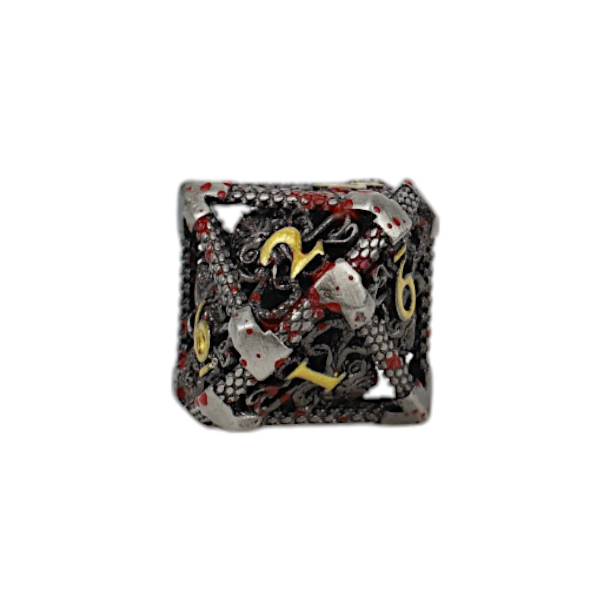 Strange Aeon Dice Set Bloodied Metal - Image 5