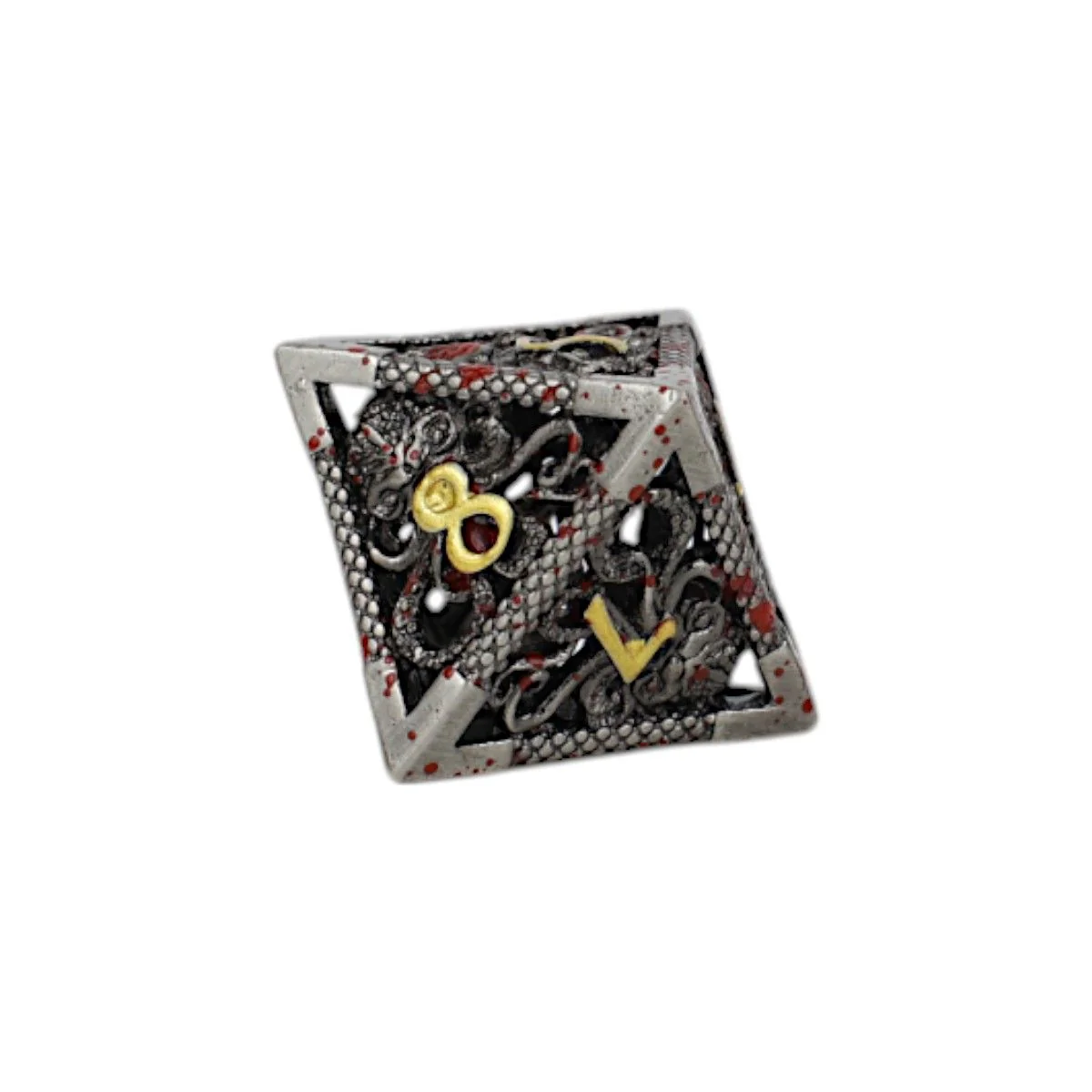 Strange Aeon Dice Set Bloodied Metal - Image 6