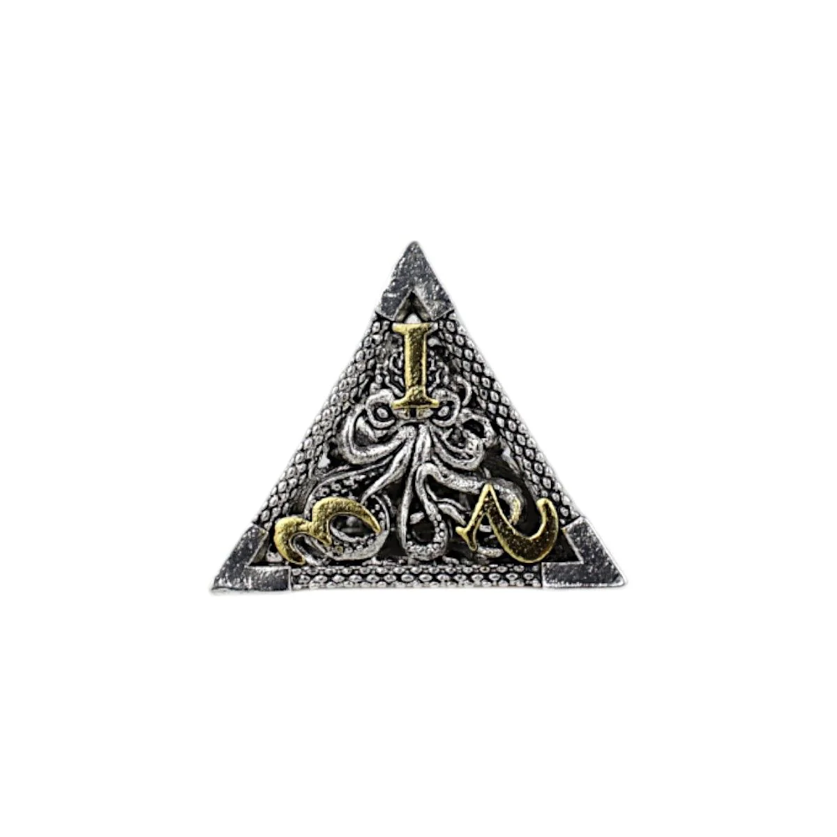Strange Aeon Dice Set Chrome/Gold - Image 8