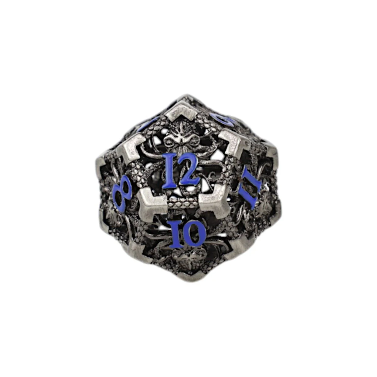 Strange Aeon Dice Set Steel/Blue - Image 4