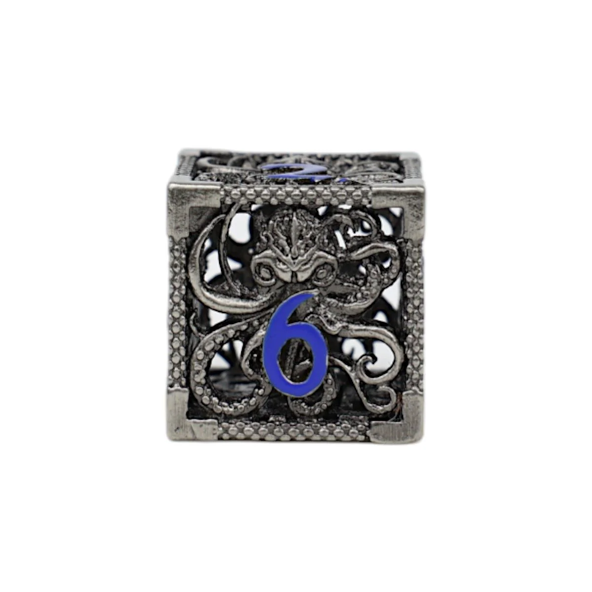 Strange Aeon Dice Set Steel/Blue - Image 6