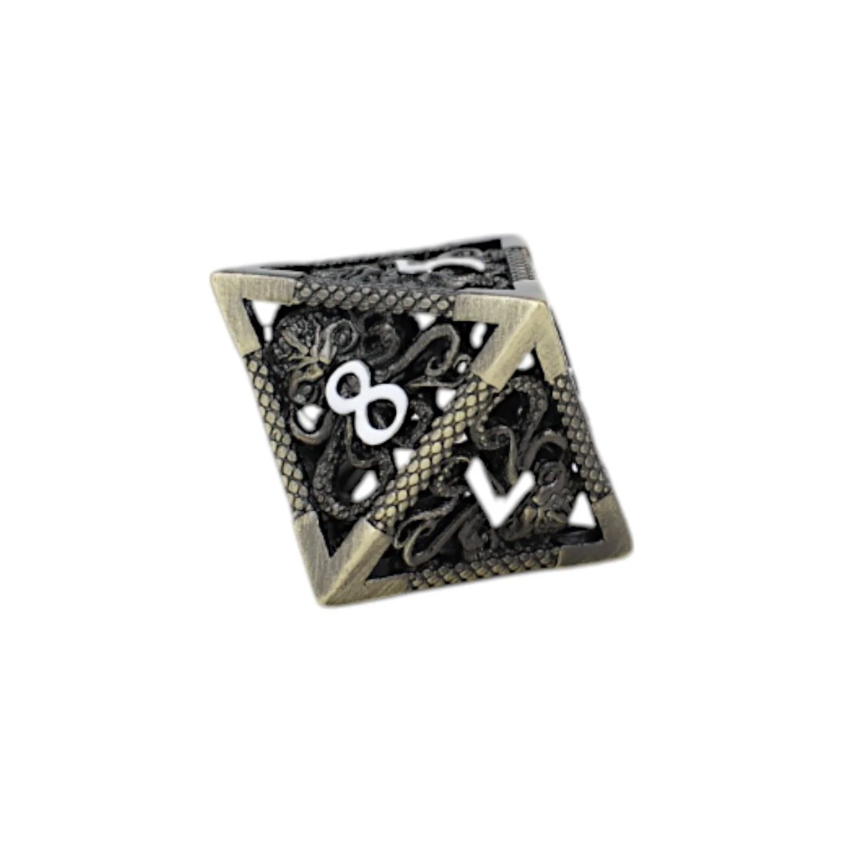 Strange Aeon Dice Set Tarnished Gold - Image 6