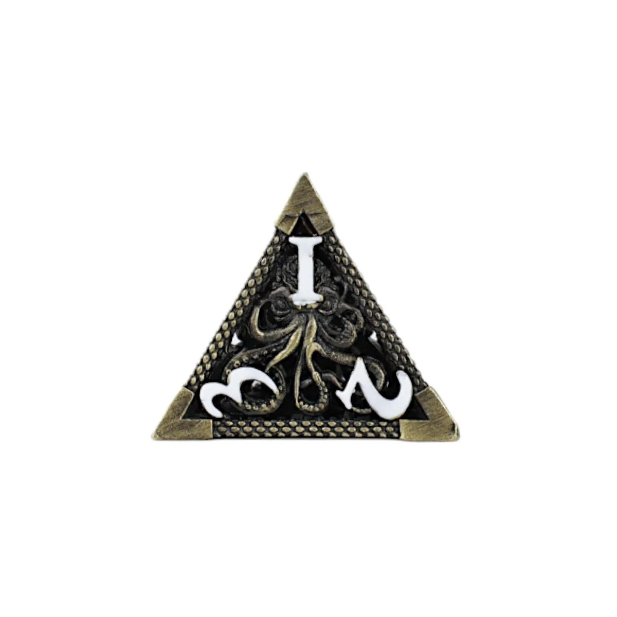 Strange Aeon Dice Set Tarnished Gold - Image 8