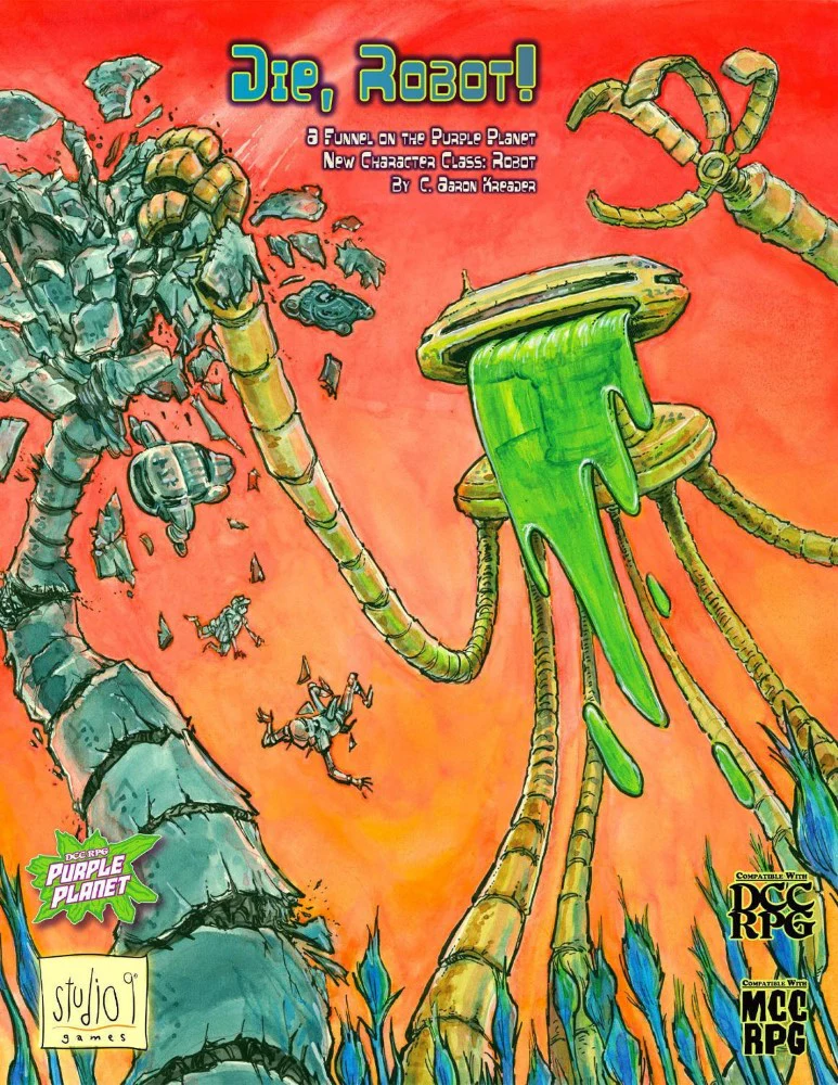 Studio 9 Games Dungeon Crawl Classics - Die, Robot! Book
