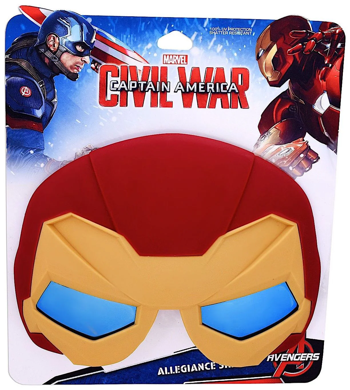 Sun-Staches - Big Characters Marvels Iron Man Sunglasses