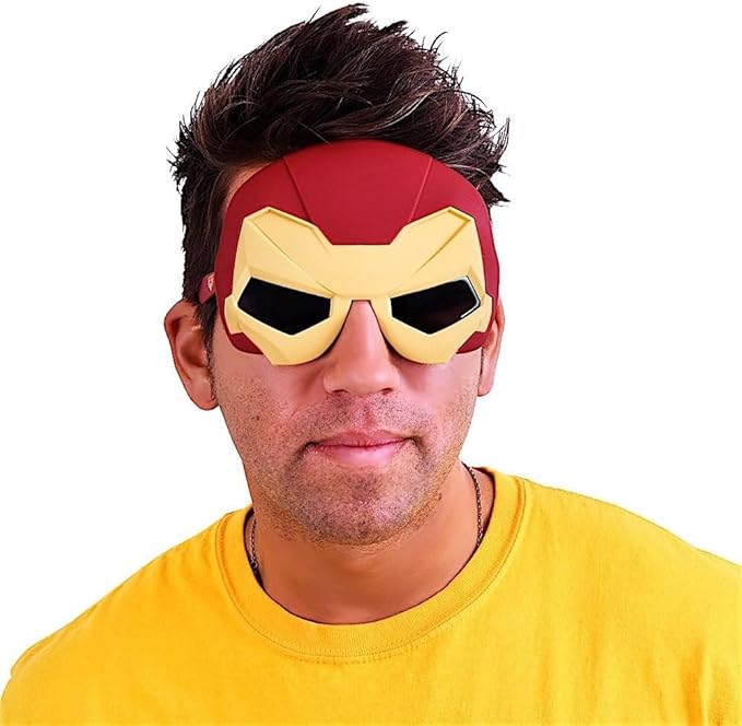 Sun-Staches - Big Characters Marvels Iron Man Sunglasses - Image 3