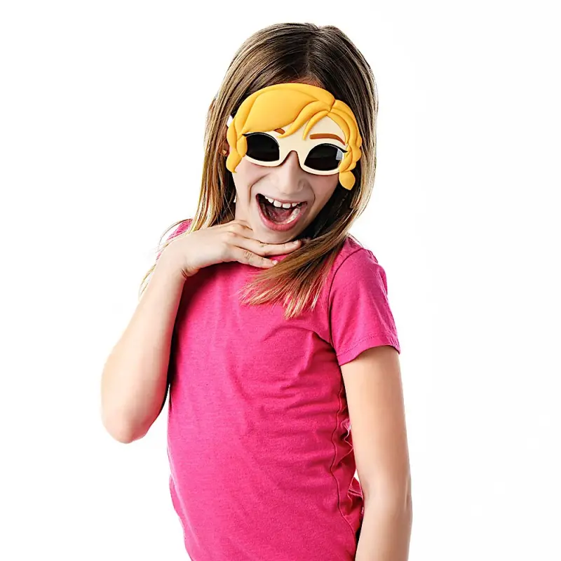 Sun-Staches - Lil Characters Frozen Anna Sunglass Mask - Image 4