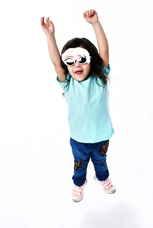 Sun-Staches - Lil Characters Frozen Elsa Sunglass Mask - Image 3