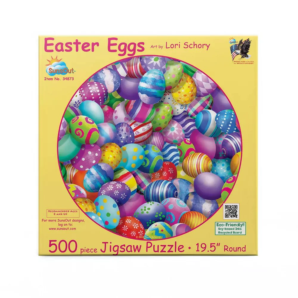 Sunsout - Easter Eggs 500 Piece Puzzle