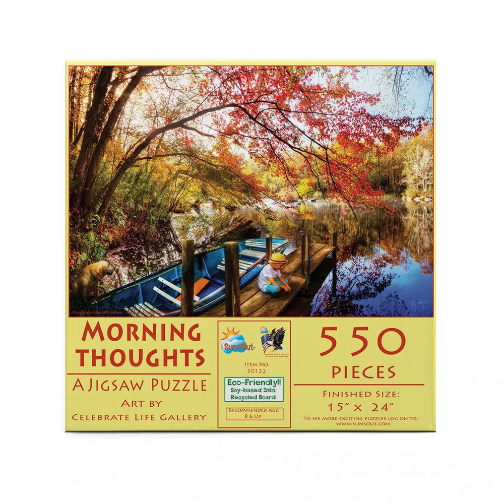 Sunsout - Morning Thoughts 550 Piece Puzzle