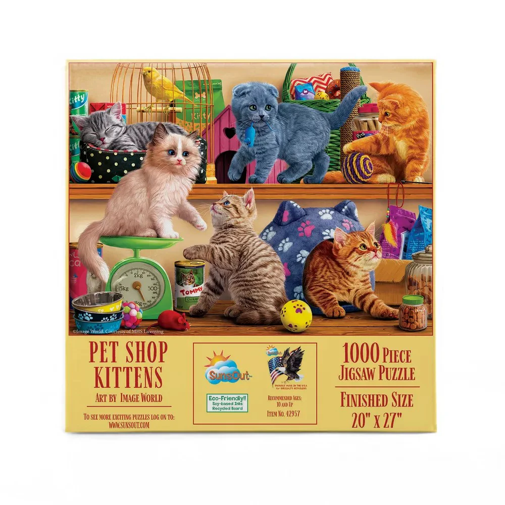 Sunsout - Pet Shop Kittens 1000