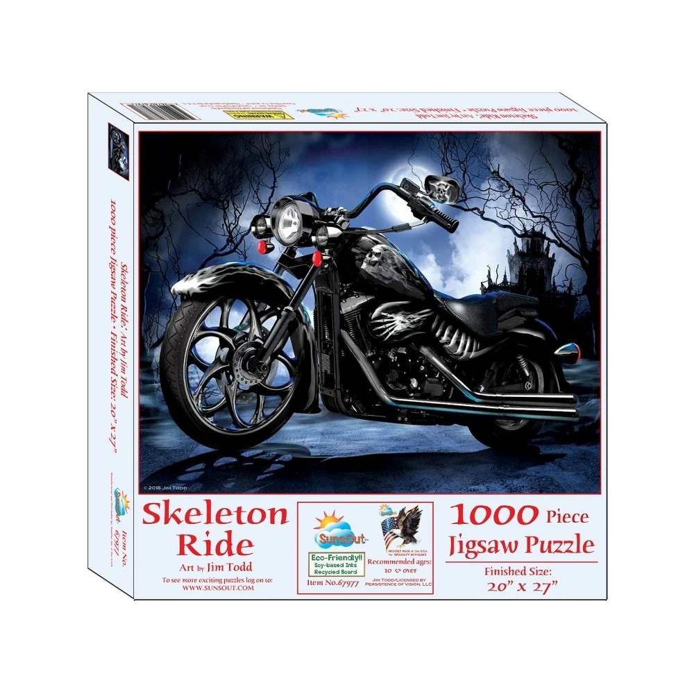 Sunsout - Skeleton Ride 1000 Piece Puzzle
