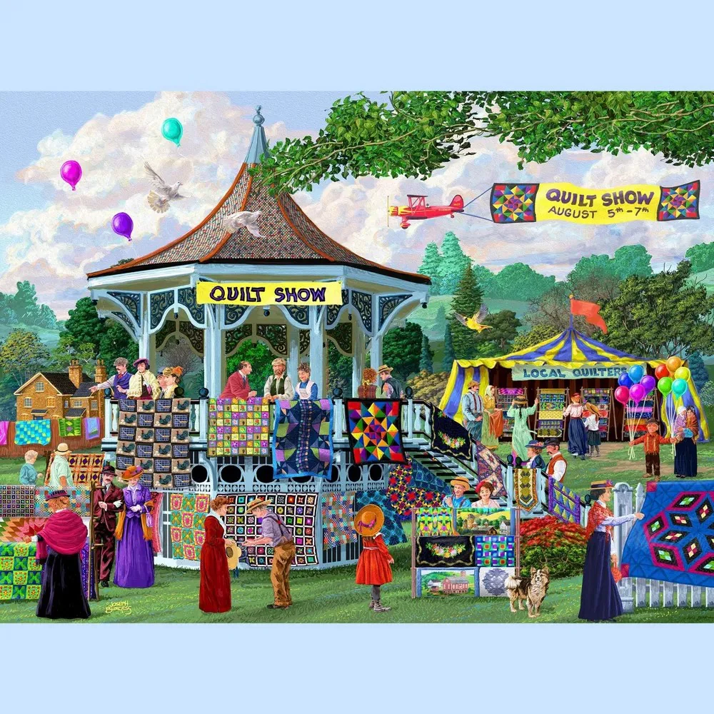 Sunsout - Summer Quilt Show 1000 Piece Puzzle