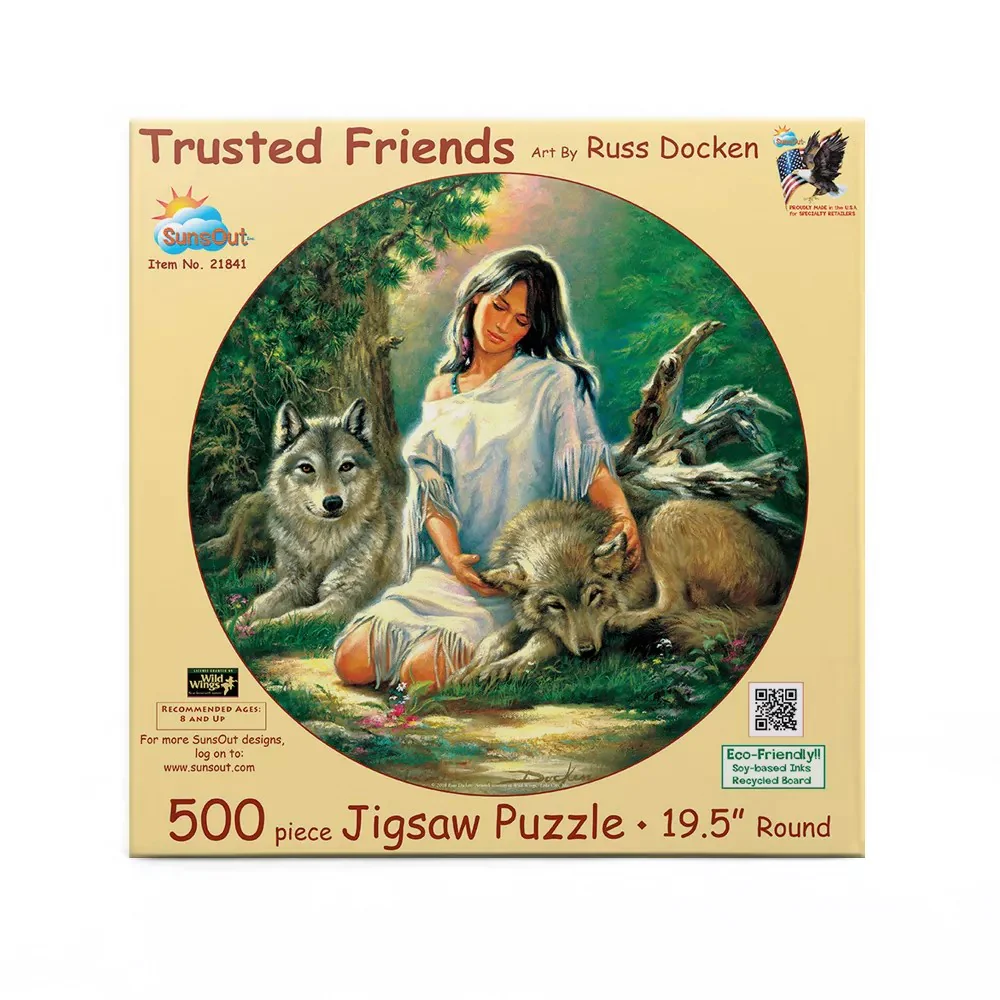 Sunsout - Trusted Friends 500 Piece Puzzle