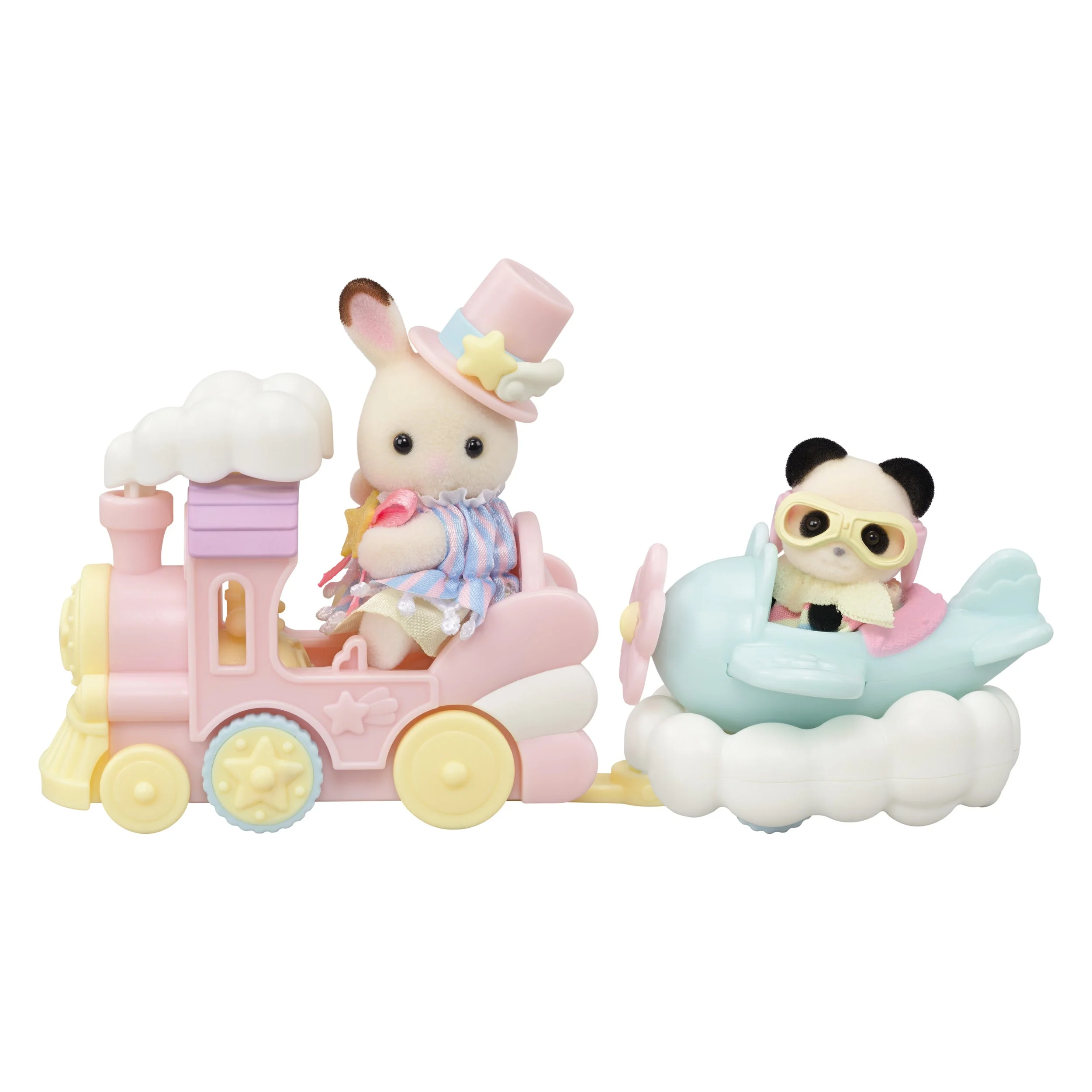 Sylvanian Families - Amusement Park Ride Set -Plane & Train - Image 4