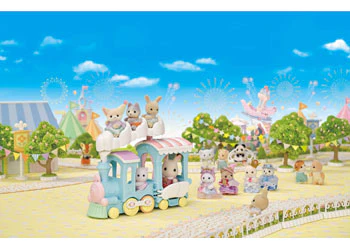 Sylvanian Families - Floating Cloud Rainbow Train - Image 3