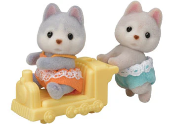 Sylvanian Families - Husky Twins - Image 3