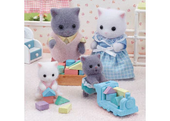 Sylvanian Families - Persian Cat Twins - Image 3
