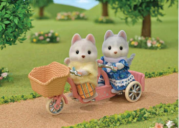 Sylvanian Families - Tandem Cycling Set - Image 2