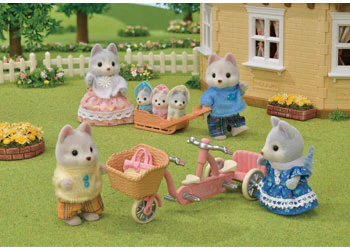 Sylvanian Families - Tandem Cycling Set - Image 5