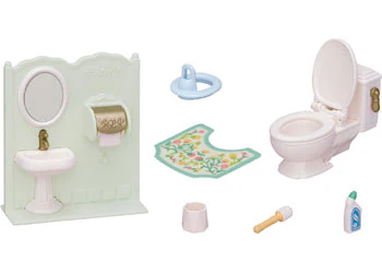 Sylvanian Families - Toilet Set - Image 5