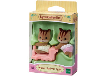 Sylvanian Families - Walnut Squirrel Twins
