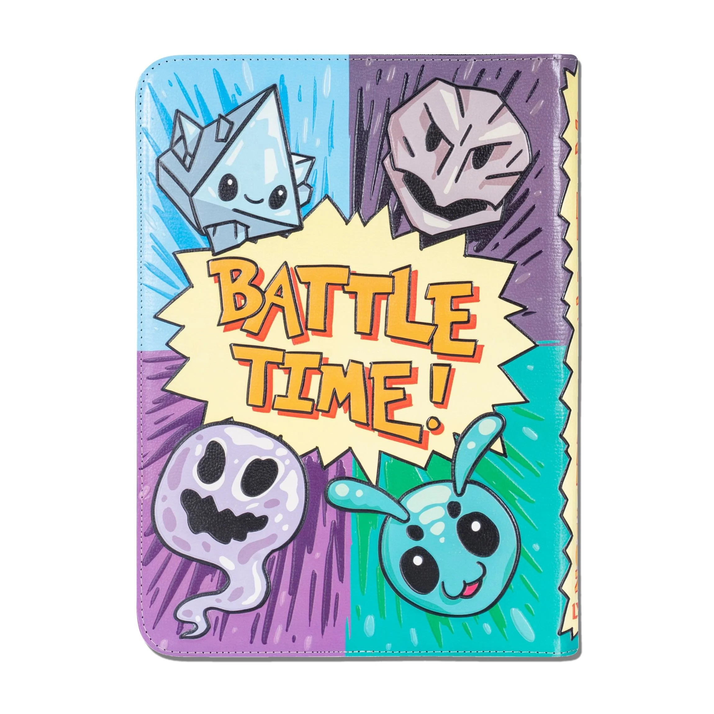 TCG Faux-Leather Battle Time Trading Card Binder Large Version 257650 - Image 2