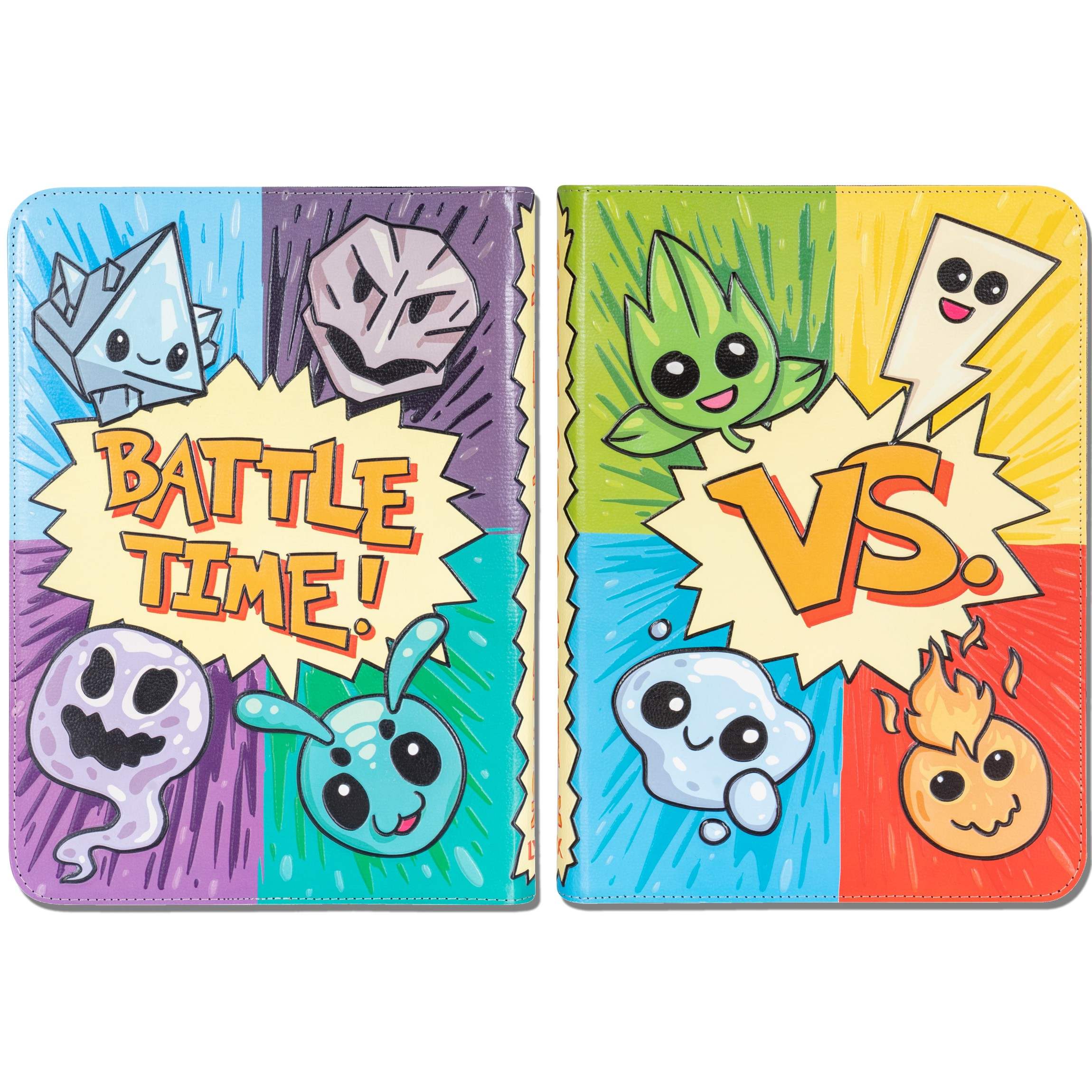 TCG Faux-Leather Battle Time Trading Card Binder Large Version 257650 - Image 4