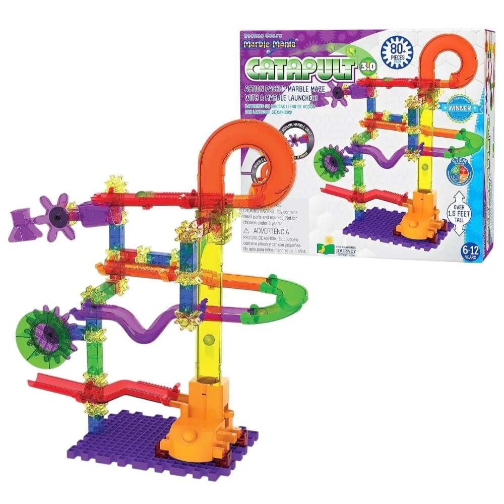 Techno Gears Marble Mania - Catapult 3.0 (80+ pcs)