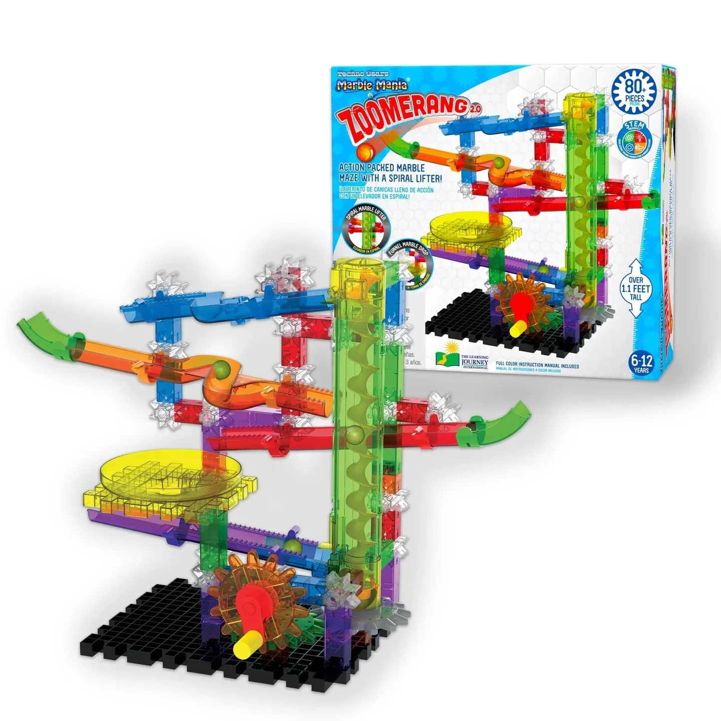 Techno Gears Marble Mania - Zoomerang 2.0 (80+ pcs)