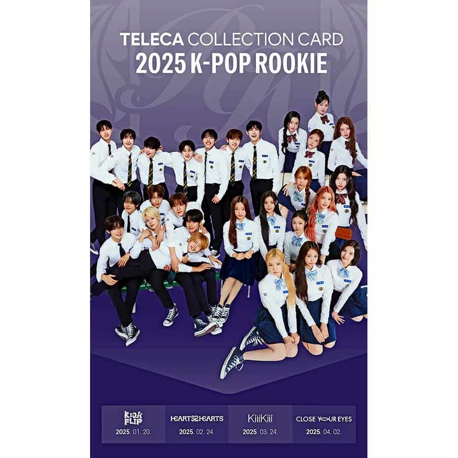 Teleca 2025 K-Pop Rookie Box