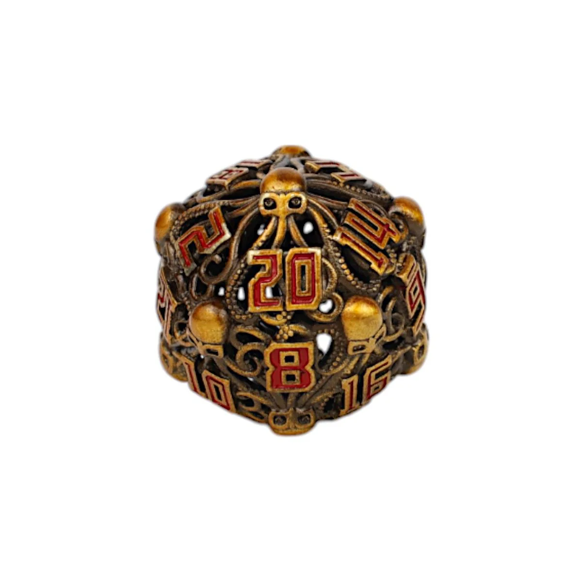 Tentacular Dice Set Ancient Bronze - Image 2