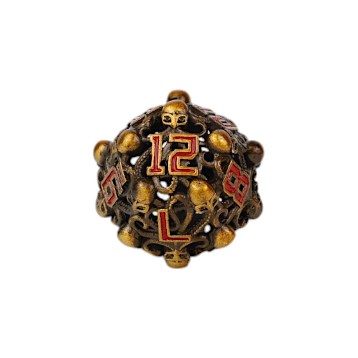 Tentacular Dice Set Ancient Bronze - Image 3