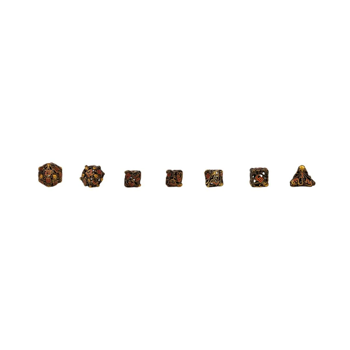 Tentacular Dice Set Ancient Bronze - Image 9
