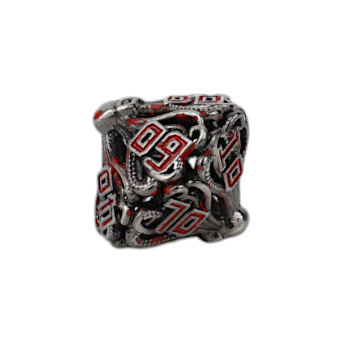Tentacular Dice Set Bloodied Metal - Image 4