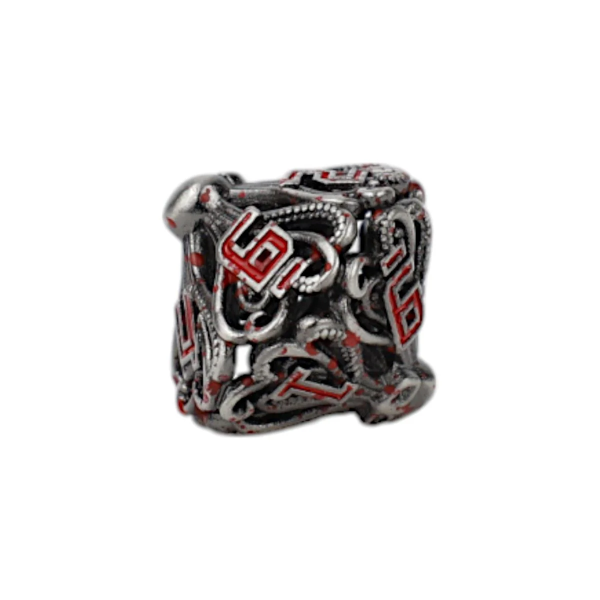 Tentacular Dice Set Bloodied Metal - Image 5