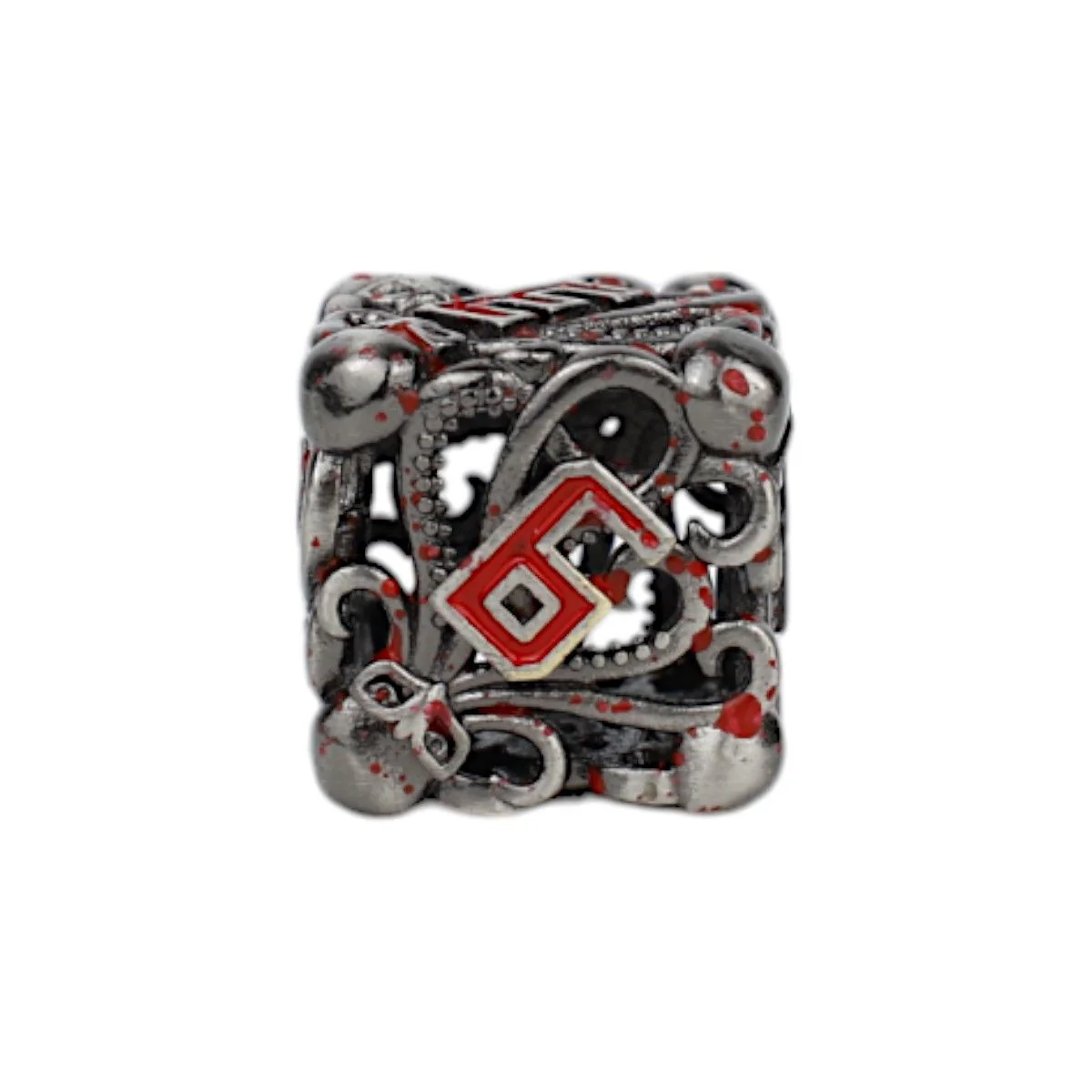 Tentacular Dice Set Bloodied Metal - Image 7